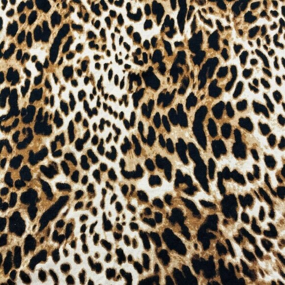 Philosophy Blouse Women XS Leopard Cheetah Snake Skin Gothic Goth Animal Brown - Picture 10 of 12